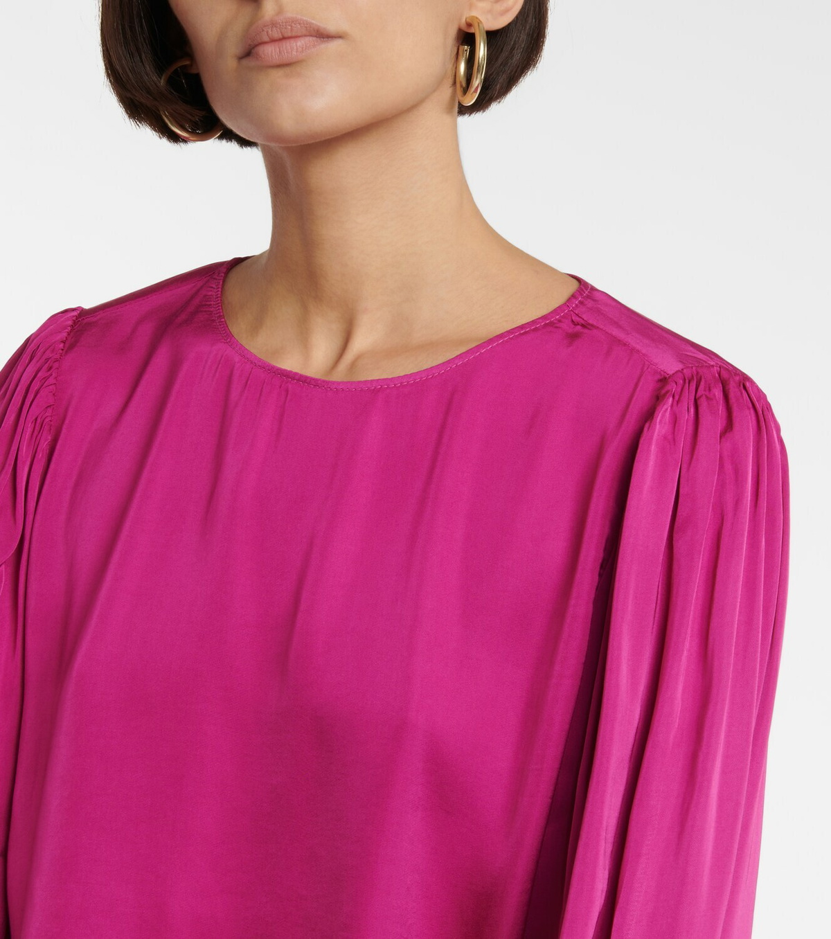 Velvet - Satin top