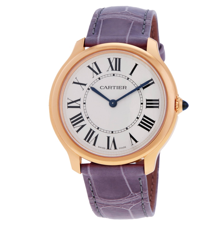 Photo: Cartier Ronde Louis Cartier Quartz Beige Dial Ladies Watch WGRN0012