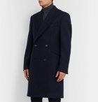 Richard James - Double-Breasted Wool Overcoat - Blue