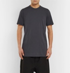 Rick Owens - Level Cotton-Jersey T-Shirt - Men - Charcoal