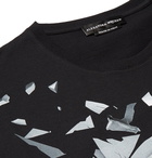 Alexander McQueen - Printed Cotton-Jersey T-shirt - Men - Black