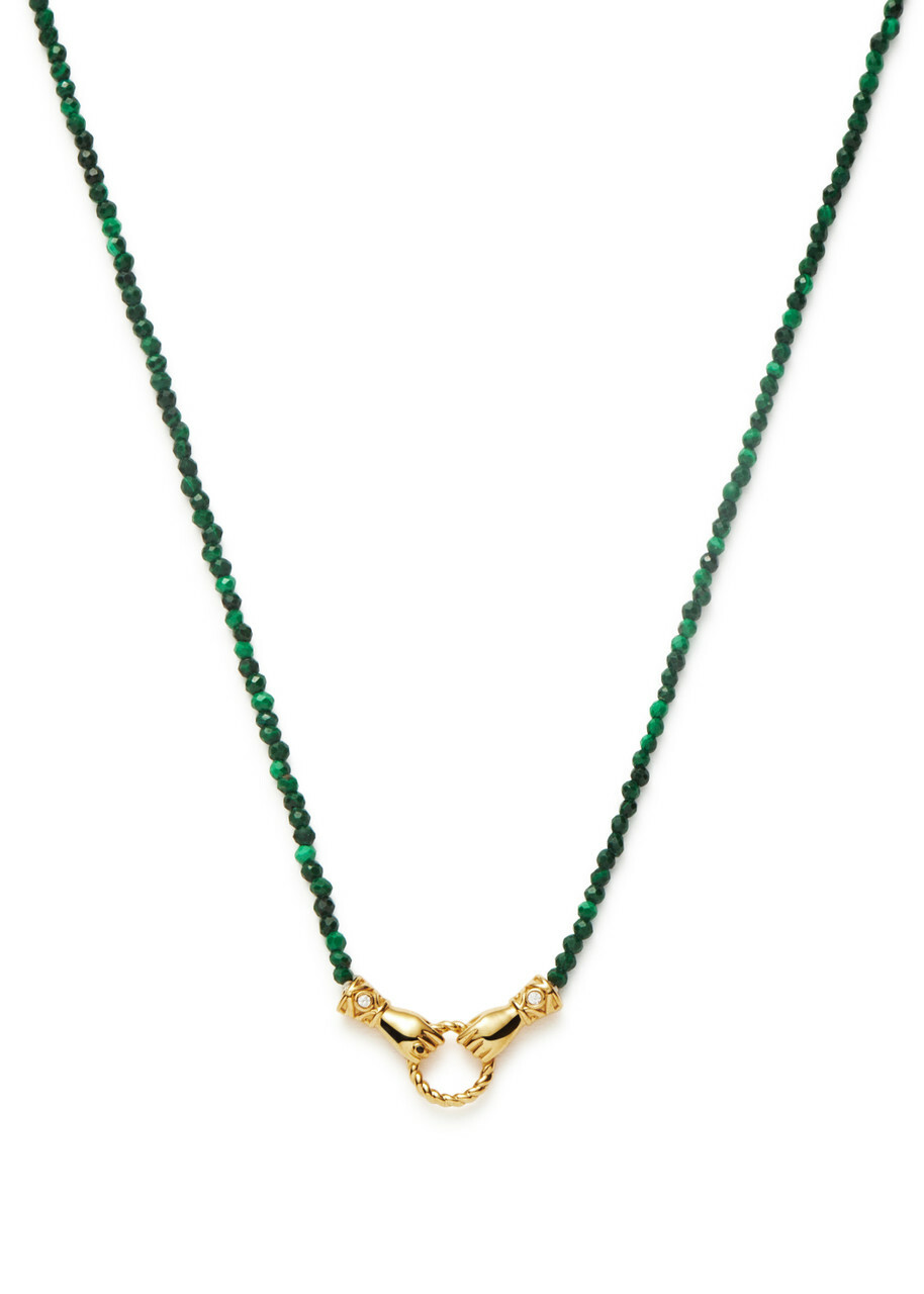 Missoma X Harris Reed In Good Hands Mini Beaded Necklace