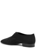 Saint Laurent Gabriel 20 Faille Derby Shoes Black