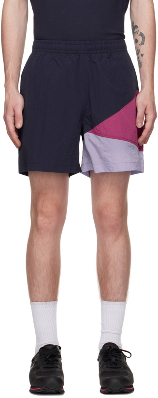 Photo: Sergio Tacchini Navy Racquet Edition Embroidered Shorts