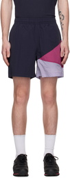 Sergio Tacchini Navy Racquet Edition Embroidered Shorts