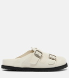 Birkenstock 1774 222 West suede clogs