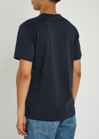 Belstaff Logo Cotton T-shirt Navy