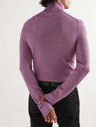 TOM FORD - Ribbed Silk Sweater - Pink