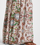 Melissa Odabash Skylar tie-neck printed maxi dress