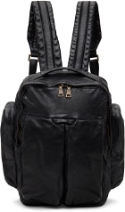 Officine Creative Black Helmet 047 Backpack