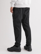 Nike - Sportswear Tech Straight-Leg Twill Cargo Trousers - Black