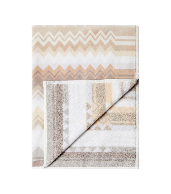 Photo: Missoni Giacomo Zigzag cotton terry bath mat