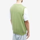 thisisneverthat Men's Knit Logo Vest in Green