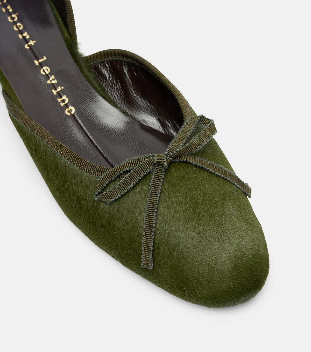 Herbert Levine 24/7 calf hair ballet flats