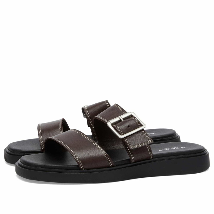 Photo: Vagabond Women's Connie Slip On Sandal in Chocolate
