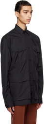 EGONlab Black Cargo Shirt