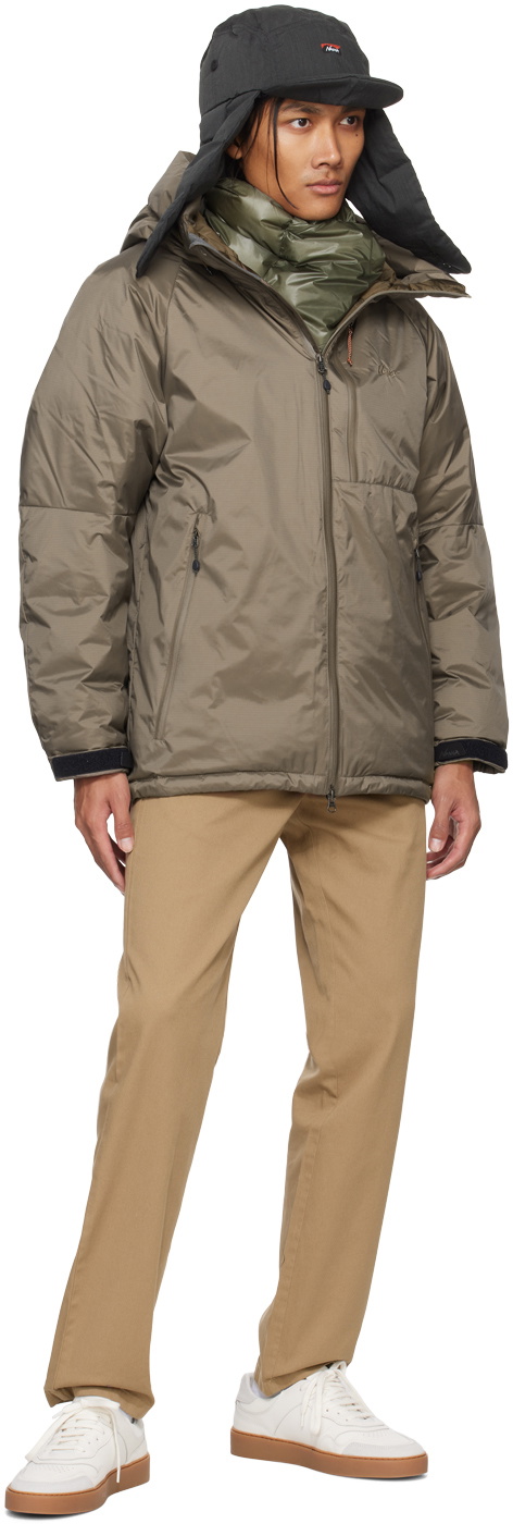 NANGA Gray Aurora Light Down Jacket Nanga