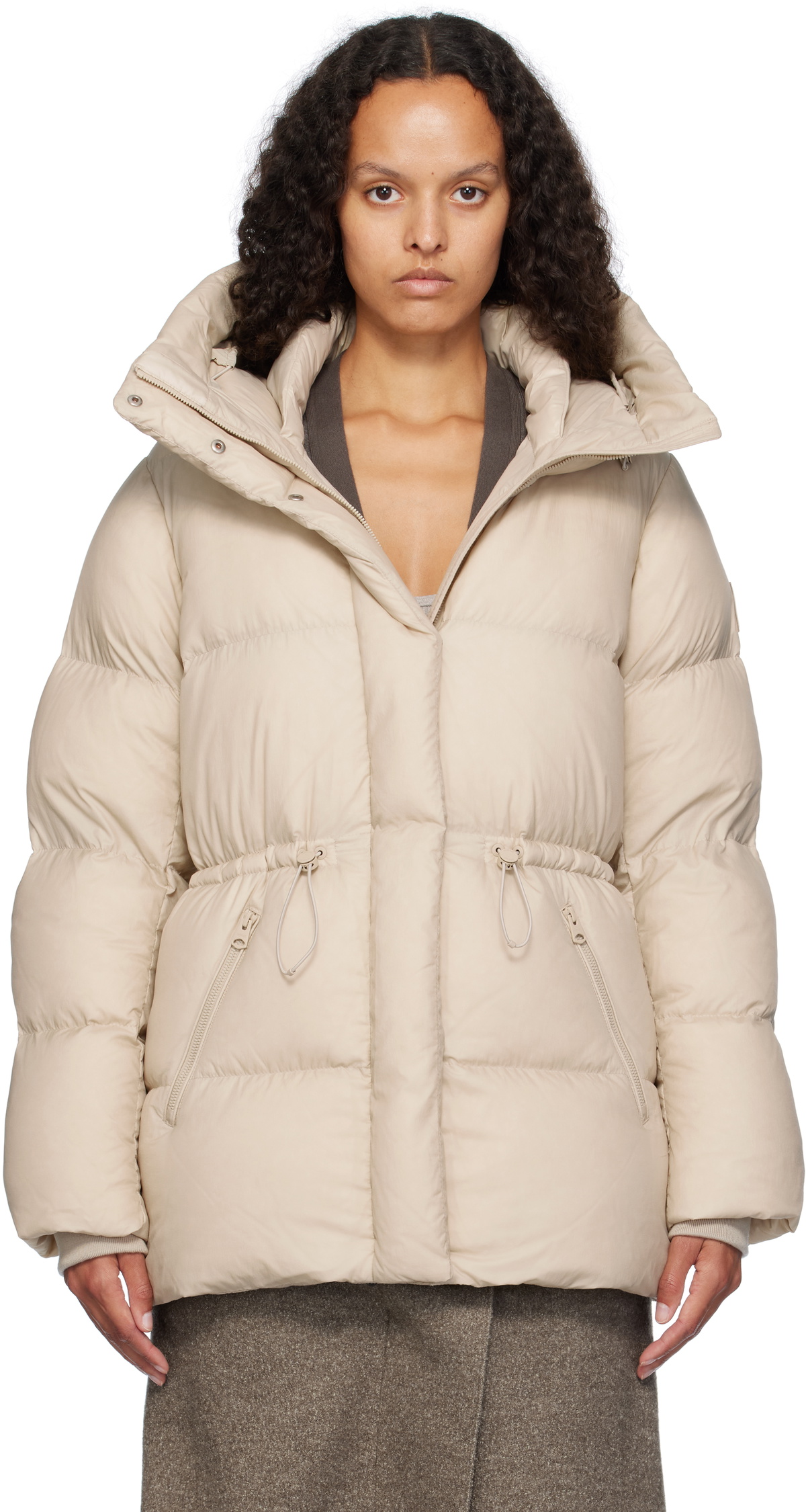 MACKAGE マッカージュ FREYA シャンパンベージュ　XS/TP 美品 MACKAGE Beige Freya-SW Down Jacket Mackage