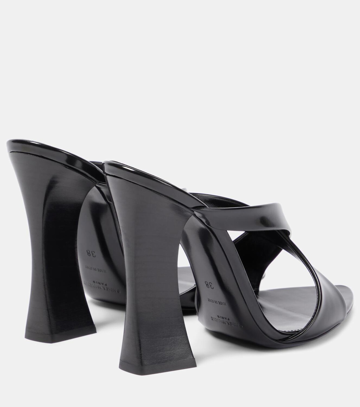 Saint Laurent Eva 110 leather mules