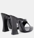 Saint Laurent Eva 110 leather mules
