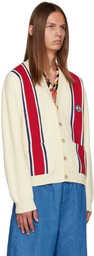 Gucci Off-White Interlocking G Cardigan