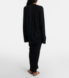 The Row Cassin draped maxi dress