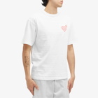 Human Made Men's Font Print T-Shirt in White