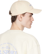 Sporty & Rich Off-White 'NY Tennis Club' Cap