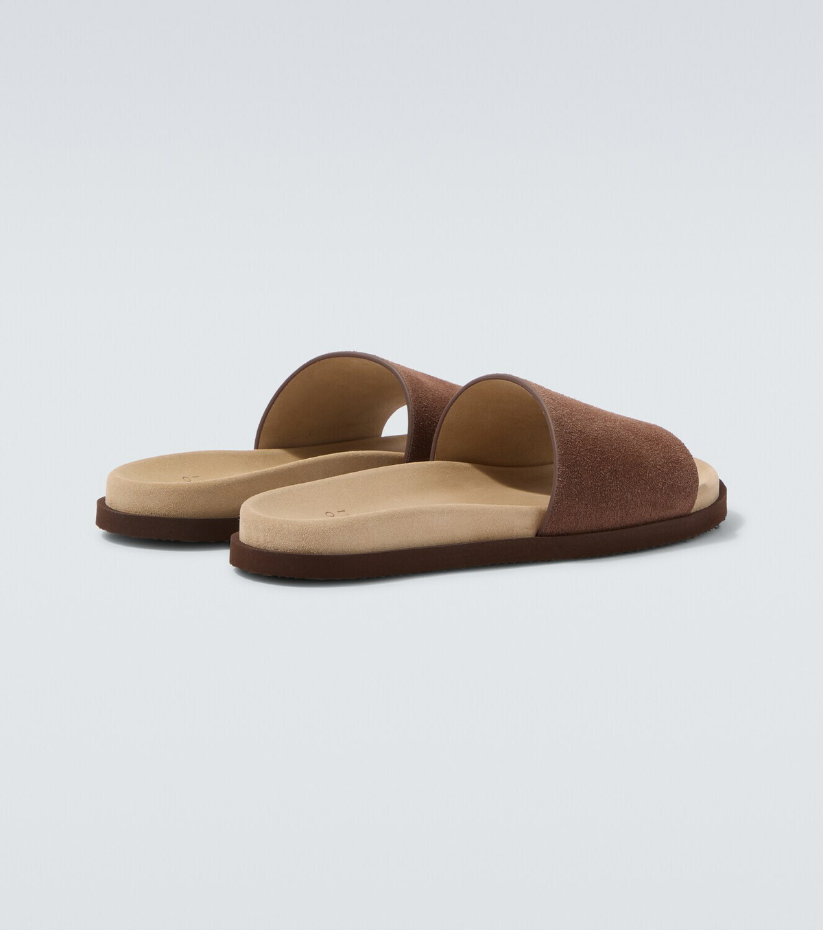 Brunello Cucinelli Suede slides