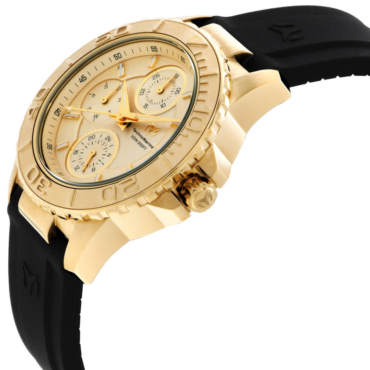 Technomarine Sea Quartz Gold Dial Ladies Watch TM-725016