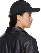 Andersson Bell Black Logo Washed Cap
