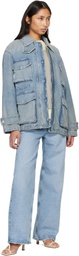 AGOLDE Blue Aubrey Denim Jacket