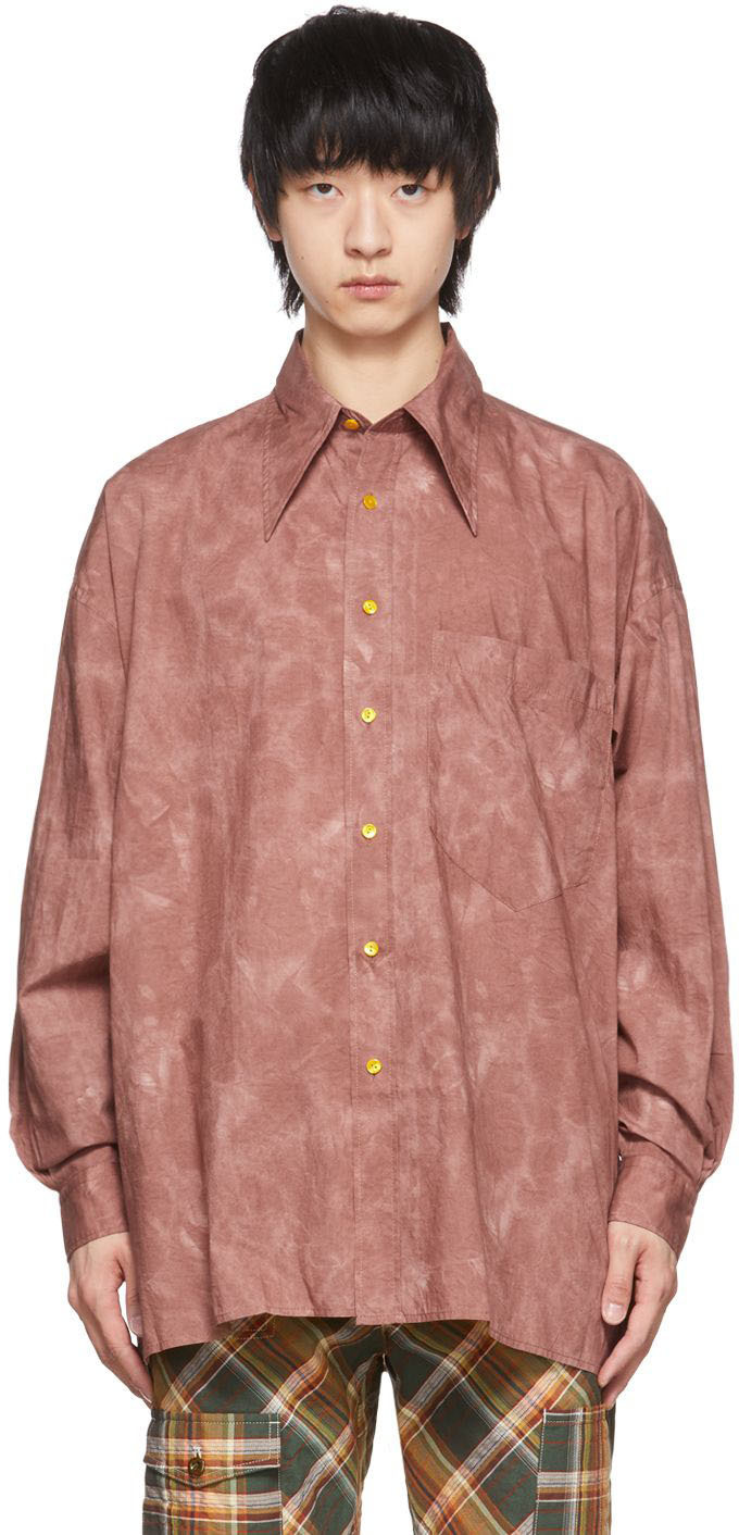 Acne Studios Pink Cotton Shirt Acne Studios