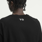 Y-3 Men's Distressed Long Sleeve T-Shirt in Black