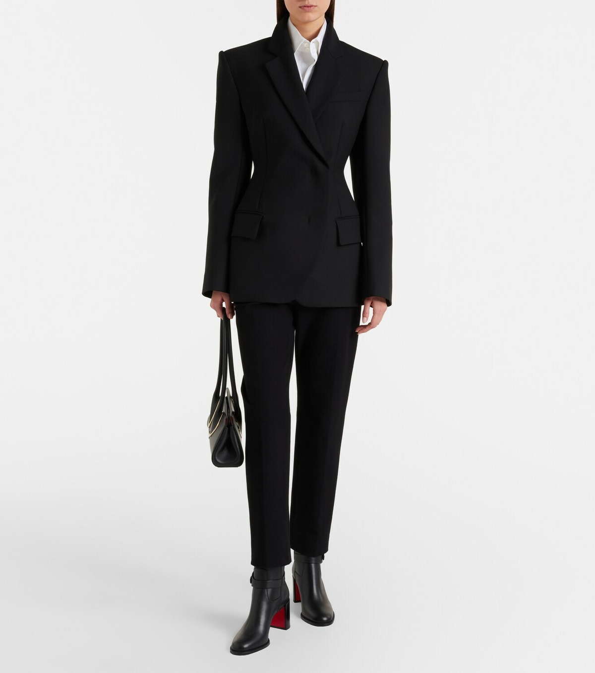 Christian Louboutin Dianouchette 70 leather ankle boots