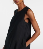 Róhe Linen and silk-blend midi dress