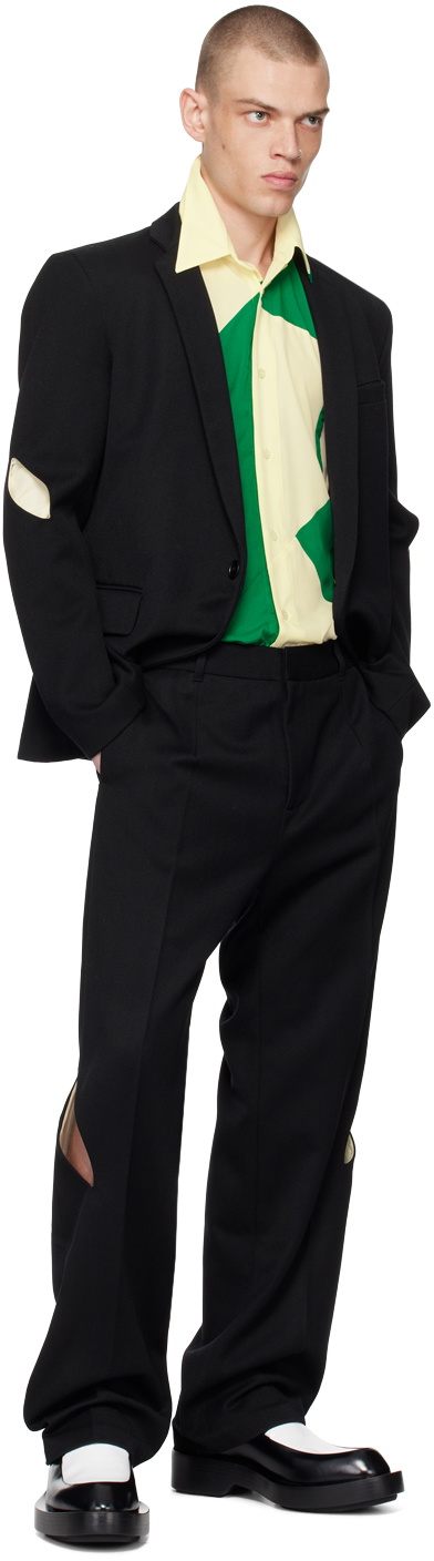 Stefan Cooke Green & Yellow Font Shirt Stefan Cooke