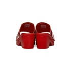 adidas LOTTA VOLKOVA Red Trefoil Heeled Sandals