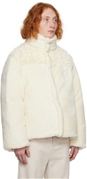young n sang Off-White Shell Down Jacket