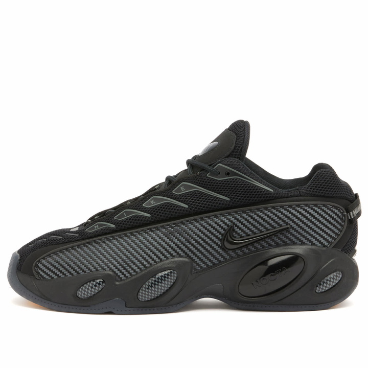 Photo: Nike Nocta Glide Sneaker in Black/Grey/Gold
