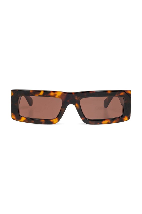 Photo: Off-White Laurel Rectangular Frame Sunglasses