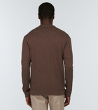 Frescobol Carioca - Aurelio wool and and cotton polo sweater