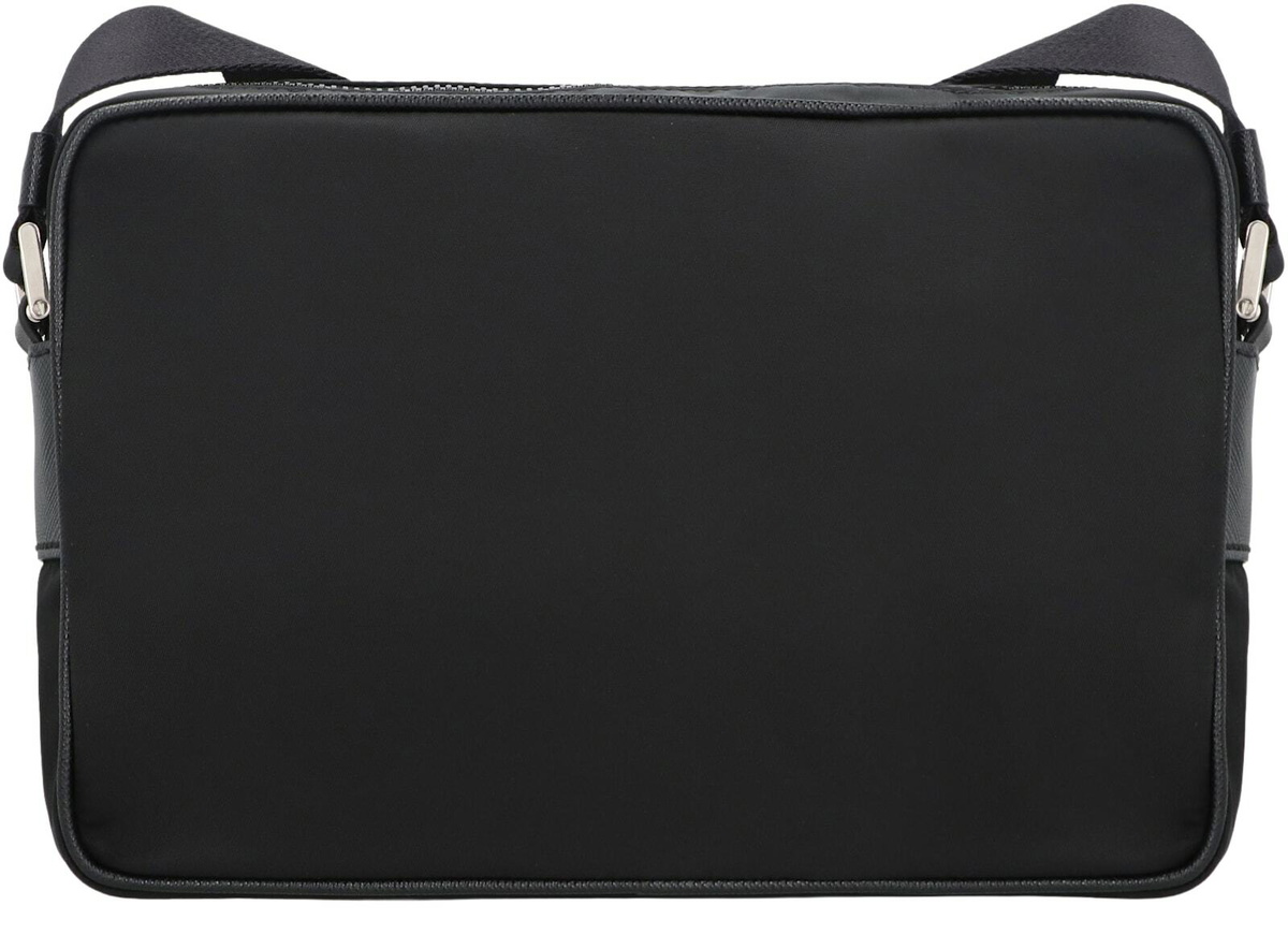 バッグ PRADA nylon messenger bag dark gray Prada - Re-Nylon messenger bag black - The Corner