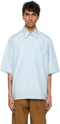 Camiel Fortgens Blue Basic Half Sleeve Shirt