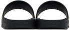 Givenchy Black & Beige Rubber Pool Slides