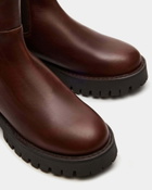 Steve Madden Lowa Booties in Brown