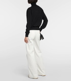 Ami Paris Ami De Cœur wool turtleneck sweater