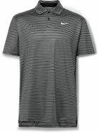 Nike Golf - Tour Striped Dri-FIT Golf Polo Shirt - Gray