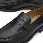 Our Legacy Men's Light Leather Loafer in Black