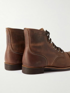 Red Wing Shoes - 8085 Iron Ranger Burnished-Leather Boots - Brown